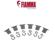 [ FIAMMA ] 車邊帳掛勾 6入 / C型槽專用 / 98655-743