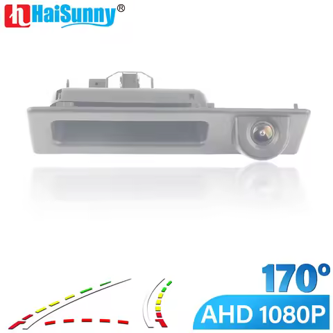 Trunk Handle Switch HD 1080P Vehicle Rear View Reverse Camera For BMW 5 series F10 F11 3 series F30 