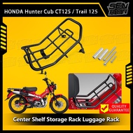 CT125 Center Carrier Rack For Honda Hunter Cub CT125 Trail 125 2020-2024 Motorcycle Storage Rack Mid
