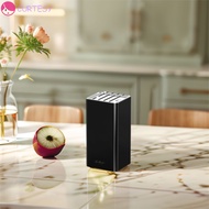 CURTESY Knives Stand, with Anti-slip Mat Plastic Inserted Knives Holder, Kitchen Accessories Square 