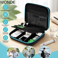 WONDE Insulin Tools Storage Case, Waterproof Large Capacity Insulin Vial Carrying Box, Durable Shock