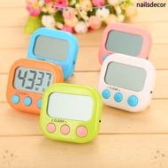 YUSENS Kitchen Timer, Big Digits Loud Alarm Digital Visual Timer,  LCD Screen Display Plastics Stopw