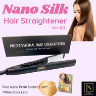 Professional Hair Straightener Iron (2 in 1 Hair Straightener / Nano Silk Hair Straightener (LCD))
