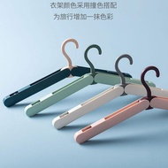 Foldable Travel Hanger with Clips for Clothes Travel Hanger Portable Collapsible Hanger Light