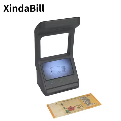 RUB USD EUR Money Cash Currency Detector Mini Portable Discriminator IR UV 3D HL-V80 Banknote Passpo