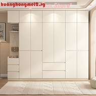 Bedroom Home Solid Wood Simple Tall Cabinet Creamwind Sectional No Installation Large Wardrobe