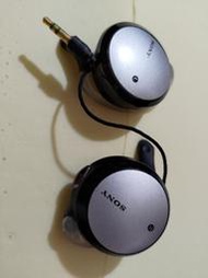 索尼 Sony mdr-Q66自動收線掛耳式耳機 近全新