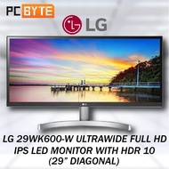LG 29WK600 21:9 UltraWide HDR10 FHD FreeSync IPS Monitor (29")