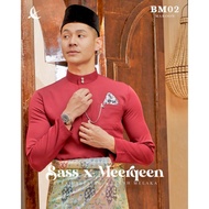 (Free Sampin) Baju Melayu Magnificent 4.0 Elrah (Red & Pink Series)