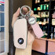 Car Key Case Cover Keychain For BMW New 530Li i5 iX1 X1 X5 840I 740Li iX i7 X6 X7 5 7 Series 2025 Co