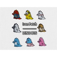 Iron Patch Dino BT21 BTS Embroidered Emblem Just Iron It There is a Practical Glue Premium Quality C