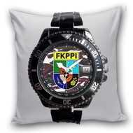 Jam Tangan FKPPI Tanggal Stainless Steel Hitam Cowok Dewasa Custom Keren Premium 01