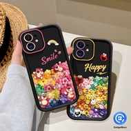 Q version Casing Strawberry Bear Couple anti-fall softcase hp OPPO A38 A8 A18 A58 A78 A16 A17K A11K 