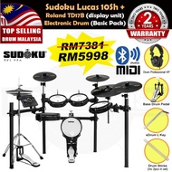 ROLAND TD17 + SUDOKU LUCAS 8SH 10SH EAD78 ELECTRONIC DRUM ELECTRIC DIGITAL DRUM