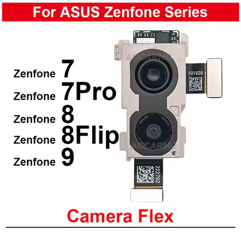 For ASUS ZenFone 9 10 11Ultra 7 7Pro 8 AI2202 Zenfone 8 Flip Back Main Rear Big Camera Flex Module R