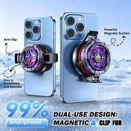 CX08 Magnetic Phone Cooling Clip Game Radiator Portable Controller Fan Cooler Phone Heat Sink