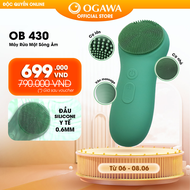 Máy rửa mặt Siêu âm OGAWA Beauty Cleansing - Massage sâu loại sạch bụi bẩn bã nhờn