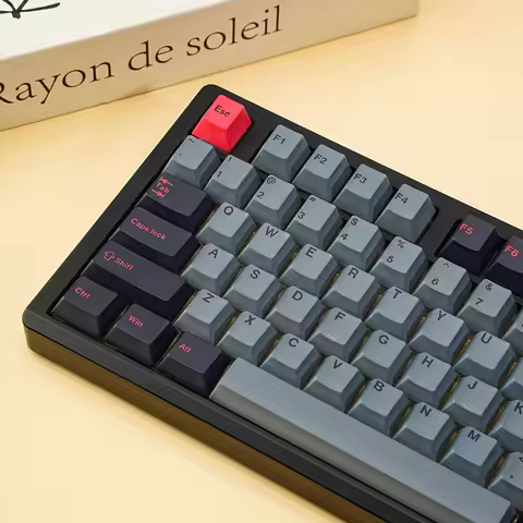GMK 8008 Mechanical Keyboard Keycaps 7U ISO Spanish French German Abnt2 Russian Korean Arabic Japane