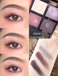 🈹專櫃正貨🌸TOM FORD🛍️✨ TF 湯姆 新品✨ EYE COLOR QUAD Eye shadow palette眼影盤 #39 Violent Satine (紫羅蘭/ 神秘灰紫) 高貴典雅