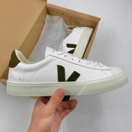 全新🌸Veja Campo 樹棕色男女同款小白鞋