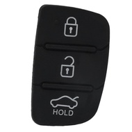 【FAIRLAND】Rubber Pad Remote Key Shell For Hyundai Creta I20 I40 Tucson Elantra IX35 IX45
