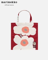 MARIMEKKO UNIKKO 60TH BAG 44X43 CM TOTEBAG กระเป๋าผ้า ลายดอกไม้ ขนาด 44x43CM