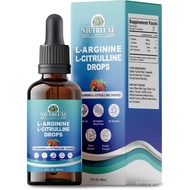 L-Arginine L-Citrulline Drops Liquid, L-Arginine for Men with Boron and Zinc, High Absorption L-Argi