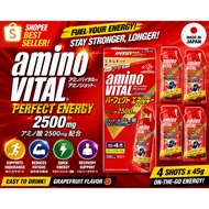Ajinomoto Amino Vital Amino Shot Perfect Energy Grapefruit Flavor Amino Acids