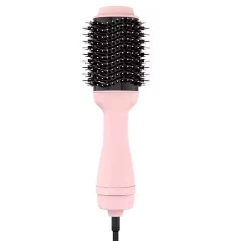 Straightening Hair Dryer Professional Factory Direct Sale Multifunctional Hot air Comb Blow Hair Dry