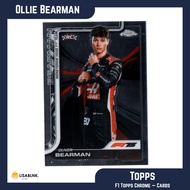 Formula 1 Cards [F1 — Topps Chrome 2025] Ollie Bearman