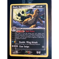 pokemon tcg card dark dragonite 15/109 EX team rocket return single