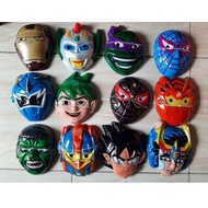 (RMB.15Ag21К) Wholesale superhero Plastic Mask Contents 20pcs