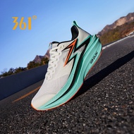 [10KM+] 361 Degrees Flame 4MIX Professional Marathon Running Shoes Carbon Plate Racing PB Shock Abso
