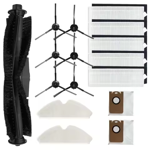 Roller Side brush HEPA Mops For Proscenic M7 PRO /Kyvol Cybovac S31/ HONITURE Q6/Uoni Lenovo T1 Pro