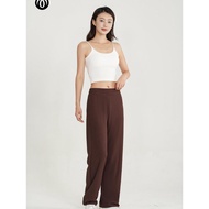 OMCORE-Seluar Palazzo Berpotongan Longgar Space Dye (QY-SP-81102)