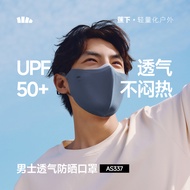 Beneunder AS337, Men's Breathable Eye Protection Corner Sunscreen Mask