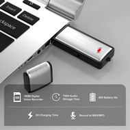 16GB Mini Voice Recorder Noise Reduction USB Digital Audio Recorder for LectureInterviewMeeting Clas