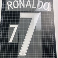 Portugal 2016 European Cup Home Away Print Number RONALDO 7 CR7 Offset Print Copy Number