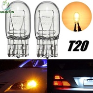 SHANLIN Halogen Bulb T20 7443 DRL Bulbs Clear Glass Stop Brake Tail Bulb