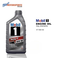 Mobil 1 Racing 4T 15W-50 15W 50 1L 1 Litre Fully Synthetic Advanced Multigrade Four-Stroke Motorcycl