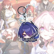 Gantungan Kunci Anime Game Kousenn Honkai Star Rail Acheron Yomi - Acheron 01, Gantungan kunci