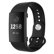 全城熱賣 - 適用於 Fitbit Charge 3 / 4 全包TPU電鍍手錶保護套（黑色）