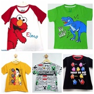 D&c T-shirts for ages 1-8 years, size 1-10