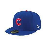 NEW ERA 59FIFTY 5950 MLB Player Cap Chicago Cubs Blue Baseball Cap Cap Full Seal Style [TCC]