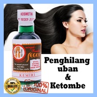 minyak rambut penghilang uban permanen obat untuk menghilangkan uban menghitamkan rambut ber uban dan perawatan rambut rontok/Minyak Rambut Seger Kemiri 30mL/OBAT UBAN DAN KETOMBE