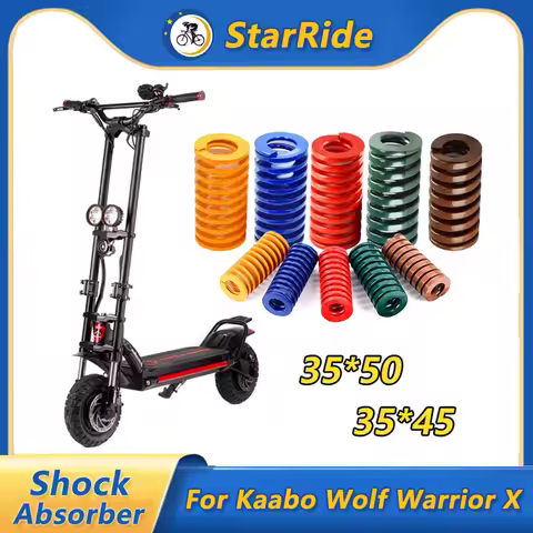 Helical Spring Suspension for Kaabo Wolf Warrior X Electric Scooter 35x45 35x50 Rear Shock Absorber 