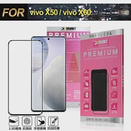 Xmart for vivo X50 / vivo X60 超透滿版 2.5D鋼化玻璃貼-黑