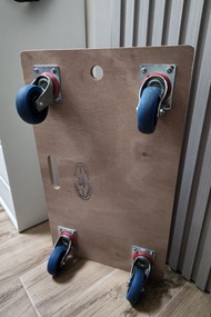 木板車 靜音輪 STORAGE CABINET DOLLIES
 45 x 75 cm
