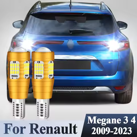 LED Reverse Backup Light Bulb For Renault Megane 3 4 BZ0 BZ1 B9A/K9A/M/N 2009-2023 2013 2014 2015 20