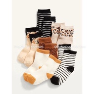 Combo of 5 pairs of anti-slip fuzzy wool socks from Old.,Navy brand, thick, super warm, super cute f
